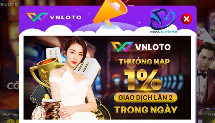 Nhận khuyến mãi VNloto tặng 30%